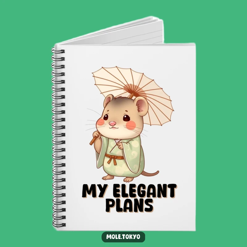Funny Mole Kimono Journal: Capture Ideas with This Hilarious Notebook
